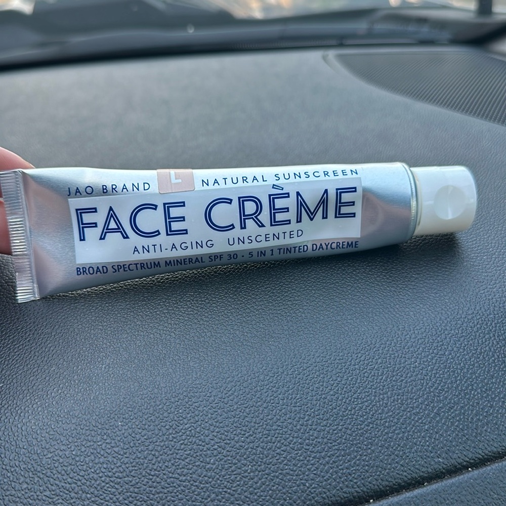 Face Crème Anti-Aging Unscented SPF 30 - Natural Tint (White Packaging)